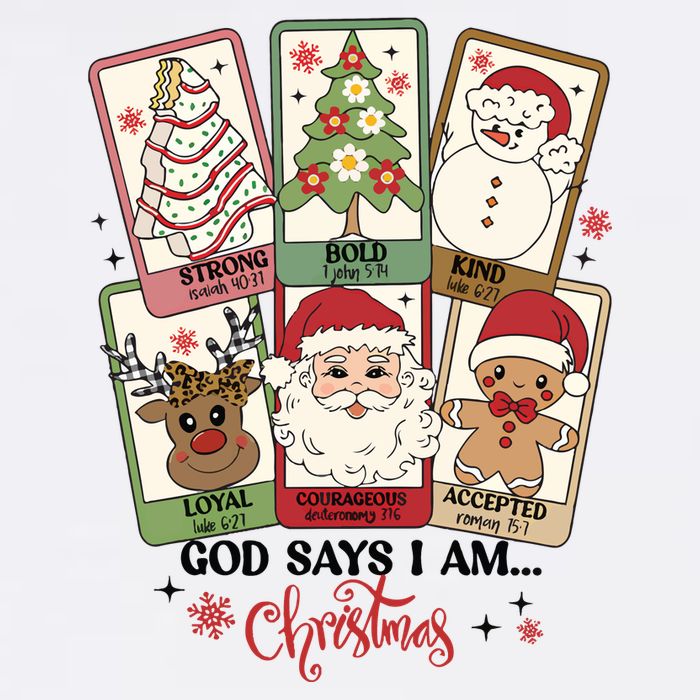 Retro Christmas God Says I Am Santa Claus Tall T-Shirt