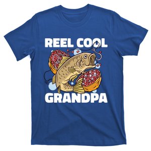 Reel Cool Grandpa For Fisher For Father's Day Cool Gift T-Shirt