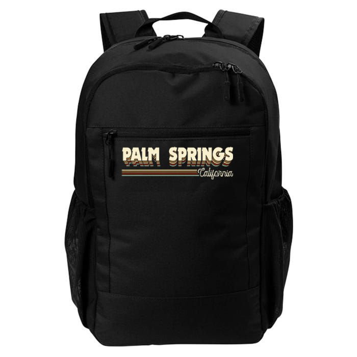 Retro California Gifts Souvenirs Vintage Palm Springs Ca Daily Commute Backpack