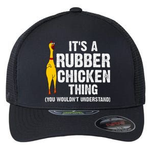 Rubber Chicken Gift Rubber Chicken Costume Flexfit Unipanel Trucker Cap