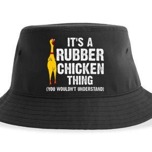 Rubber Chicken Gift Rubber Chicken Costume Sustainable Bucket Hat