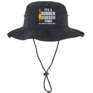 Rubber Chicken Gift Rubber Chicken Costume Legacy Cool Fit Booney Bucket Hat