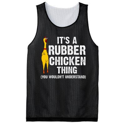 Rubber Chicken Gift Rubber Chicken Costume Mesh Reversible Basketball Jersey Tank