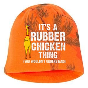 Rubber Chicken Gift Rubber Chicken Costume Kati - Camo Knit Beanie