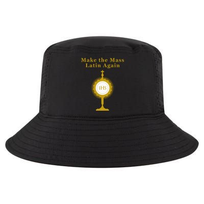 Roman Catholic Gift Make The Mass Latin Again Cool Comfort Performance Bucket Hat