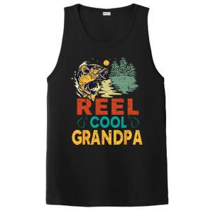 Reel Cool Grandpa Fishing Fun Fathers Day Fishermen PosiCharge Competitor Tank