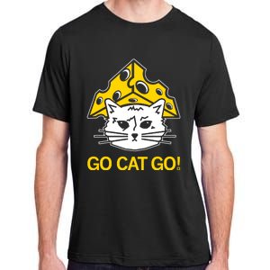 Raygunshirts Cheesehead Gary Go Cat Go Adult ChromaSoft Performance T-Shirt