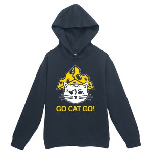 Raygunshirts Cheesehead Gary Go Cat Go Urban Pullover Hoodie