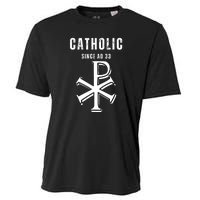 Roman Catholic Gift Since AD 33 Cooling Performance Crew T-Shirt