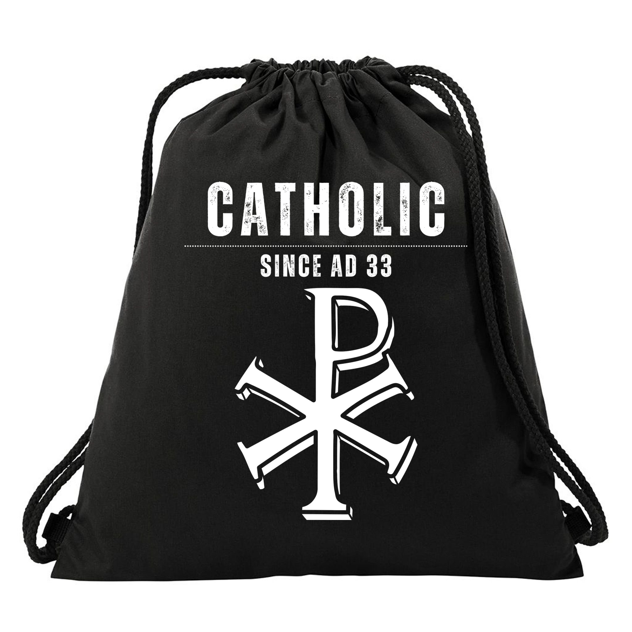 Roman Catholic Gift Since AD 33 Drawstring Bag