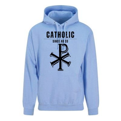 Roman Catholic Gift Since AD 33 Unisex Surf Hoodie