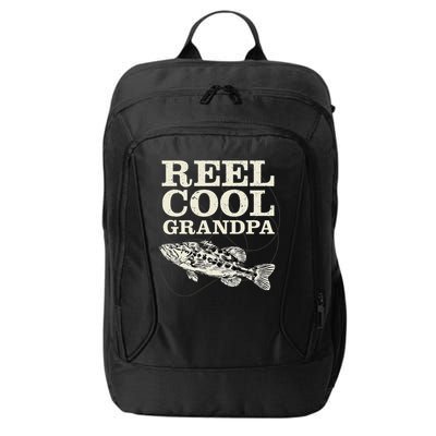 Reel Cool Grandpa Fly Fishing Walleye Fishing Pole Grandpa City Backpack