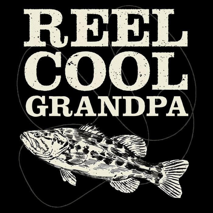 Reel Cool Grandpa Fly Fishing Walleye Fishing Pole Grandpa Backpack