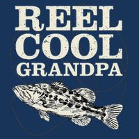 Reel Cool Grandpa Fly Fishing Walleye Fishing Pole Grandpa Doggie Tank