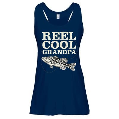 Reel Cool Grandpa Fly Fishing Walleye Fishing Pole Grandpa Ladies Essential Flowy Tank