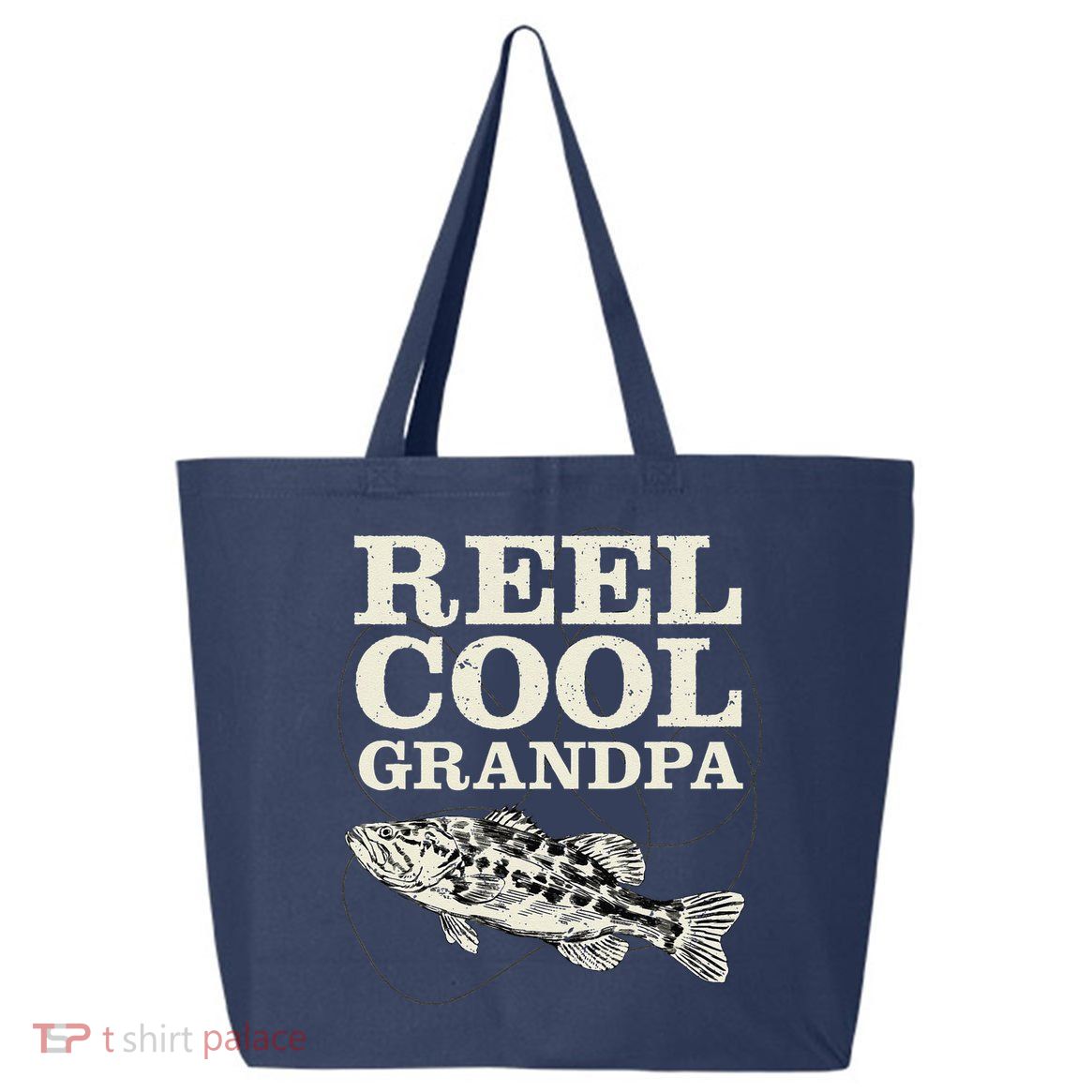 Reel Cool Grandpa Fly Fishing Walleye Fishing Pole Grandpa 25L Jumbo Tote