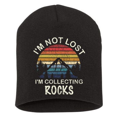 Rock Collecting Geologist Gifts Rock Collector Short Acrylic Beanie