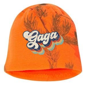 Retro Cute Gaga For Grandma Best Gaga Ever Mother's Day Kati - Camo Knit Beanie