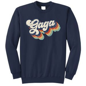 Retro Cute Gaga For Grandma Best Gaga Ever Mother's Day Sweatshirt