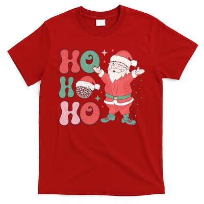 Retro Christmas Ho Ho Ho Design T-Shirt