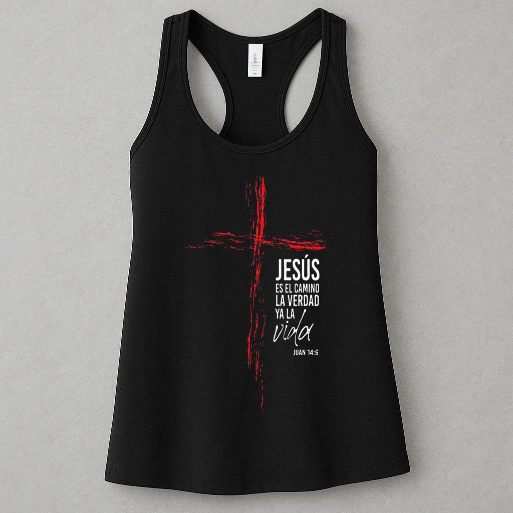 Regalos Cristianos Hombres Jesús Mensajes Christian Spanish Womens Tank Top