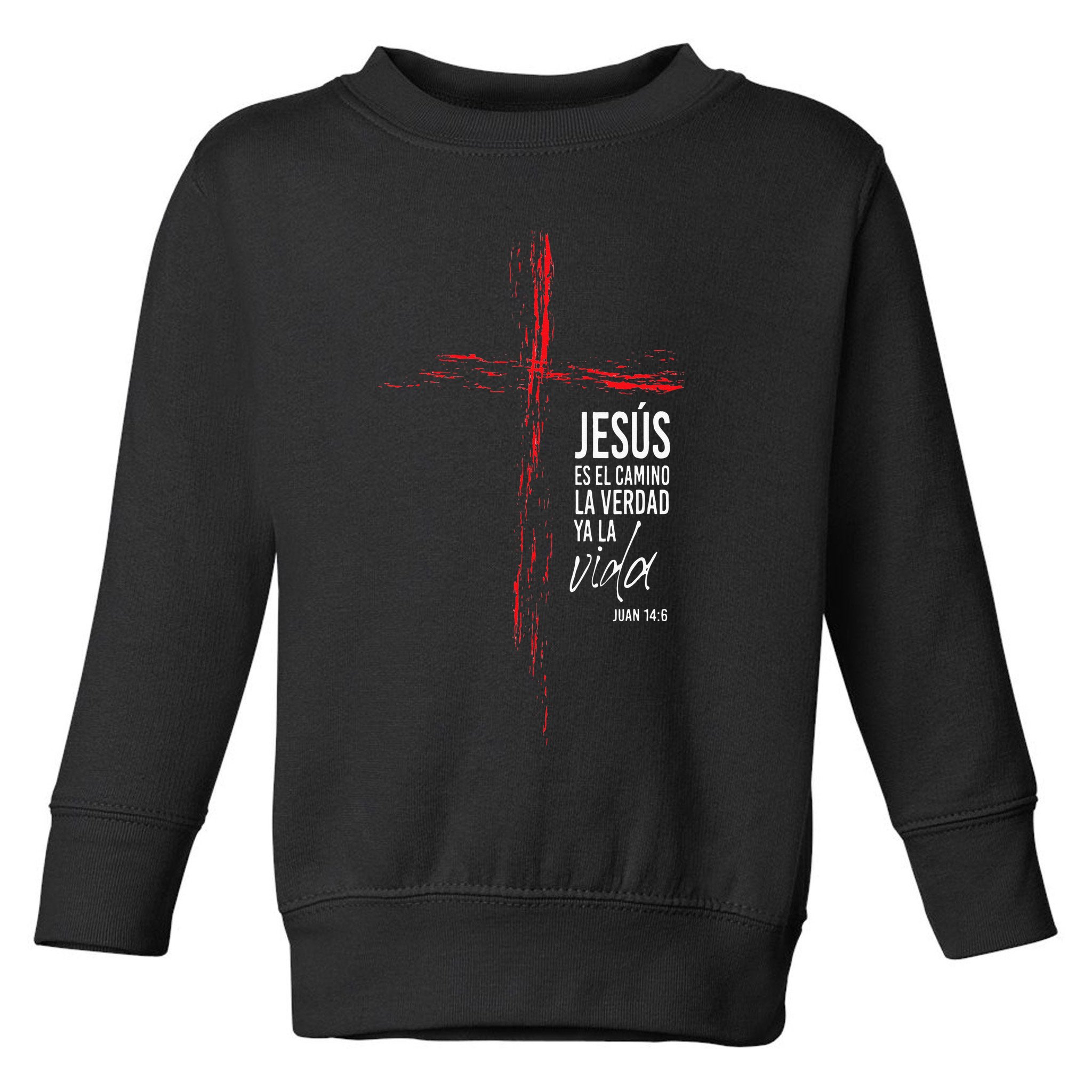 Regalos Cristianos Hombres Jesús Mensajes Christian Spanish Toddler Sweatshirt