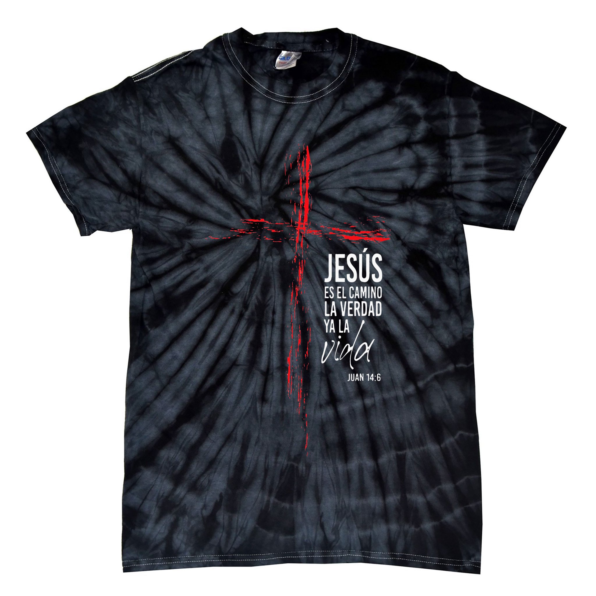 Regalos Cristianos Hombres Jesús Mensajes Christian Spanish Tie-Dye T-Shirt