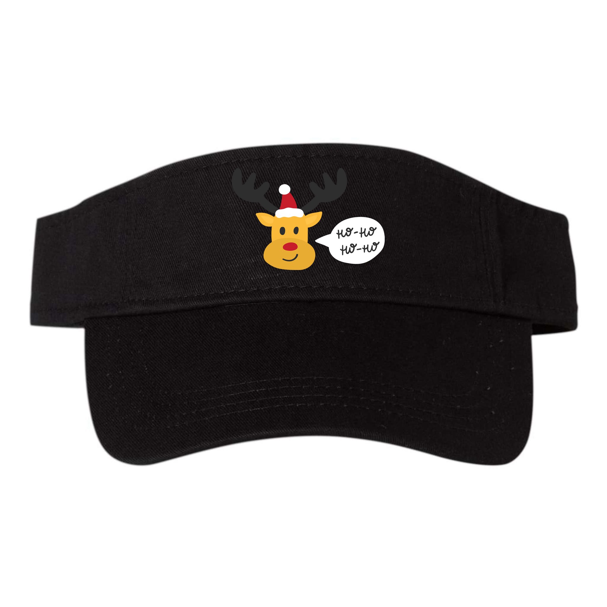 Reindeer Cartoon Ho Ho Cute Christmas Gift Visor