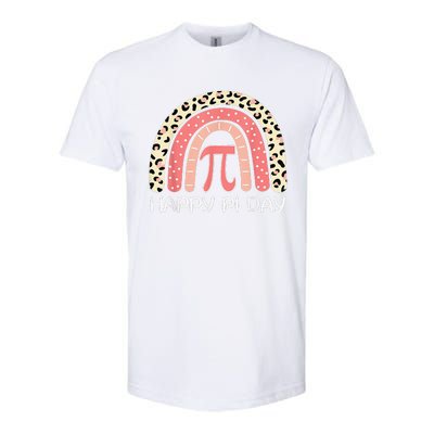 Rainbow Cheetah Happy Pi Day Math 3 14 Symbol Teacher Softstyle® CVC T-Shirt