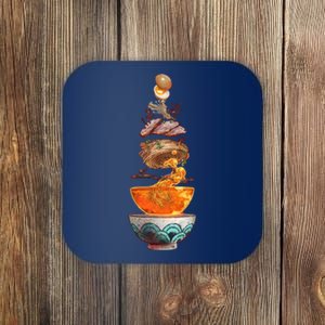 Ramen Composition High Quality Coaster