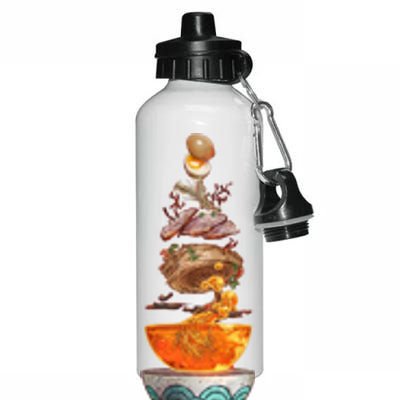 Ramen Composition High Quality Aluminum Water Bottle 