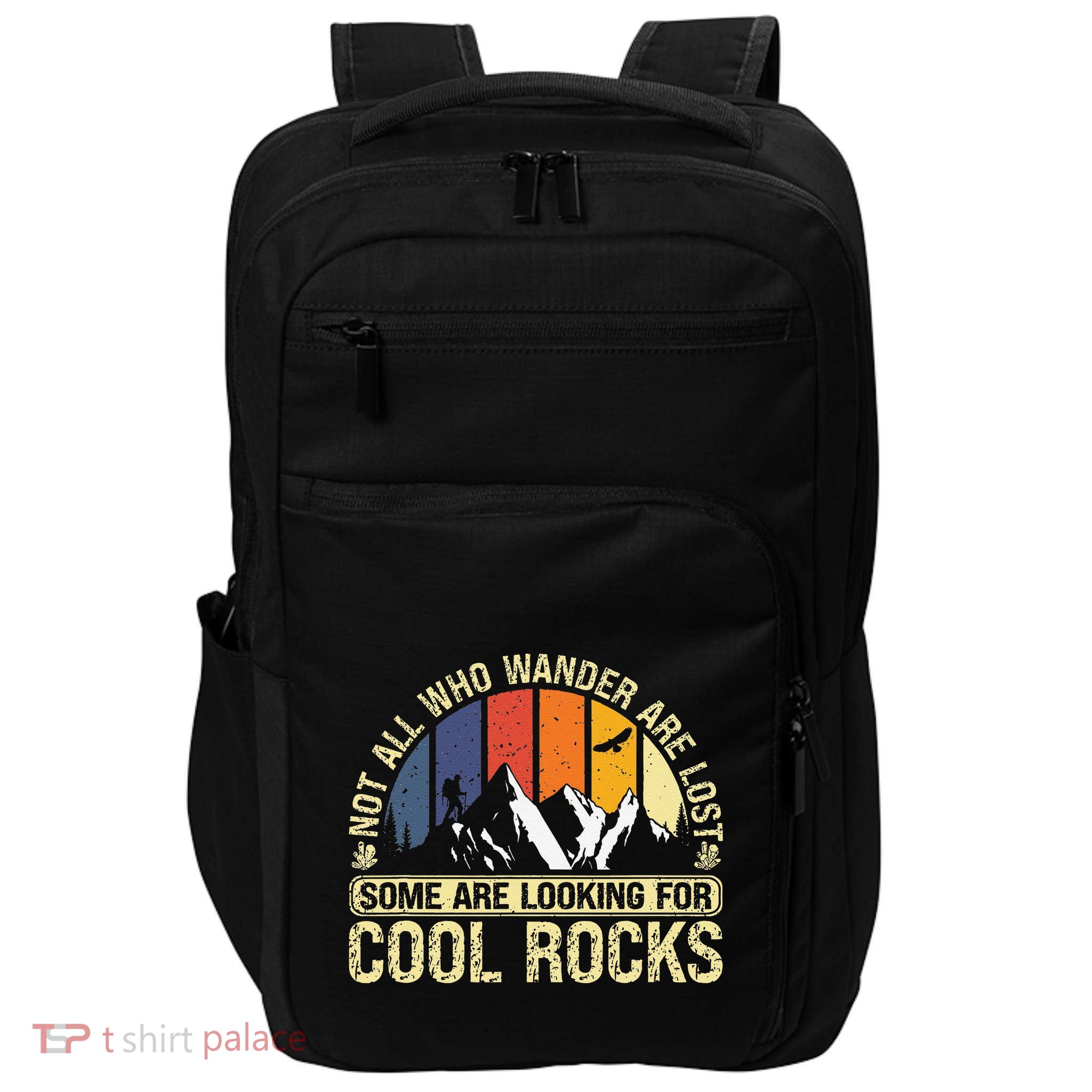 Rock Collector Hunting For Rockhound Geologist Geod Hunter Impact Tech Backpack