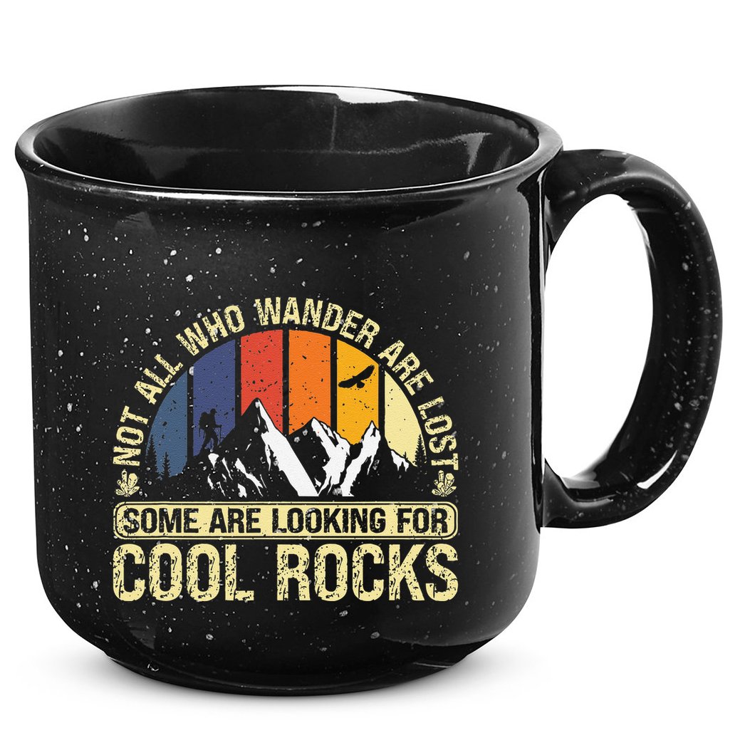 Rock Collector Hunting For Rockhound Geologist Geod Hunter 15oz Campfire Ceramic Mug