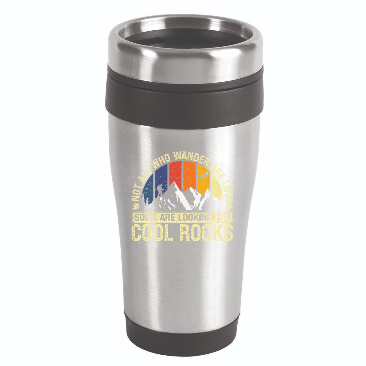 Rock Collector Hunting For Rockhound Geologist Geod Hunter 16oz Travel Tumbler