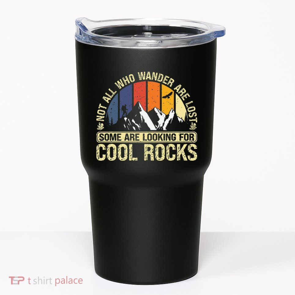Rock Collector Hunting For Rockhound Geologist Geod Hunter Tumbler
