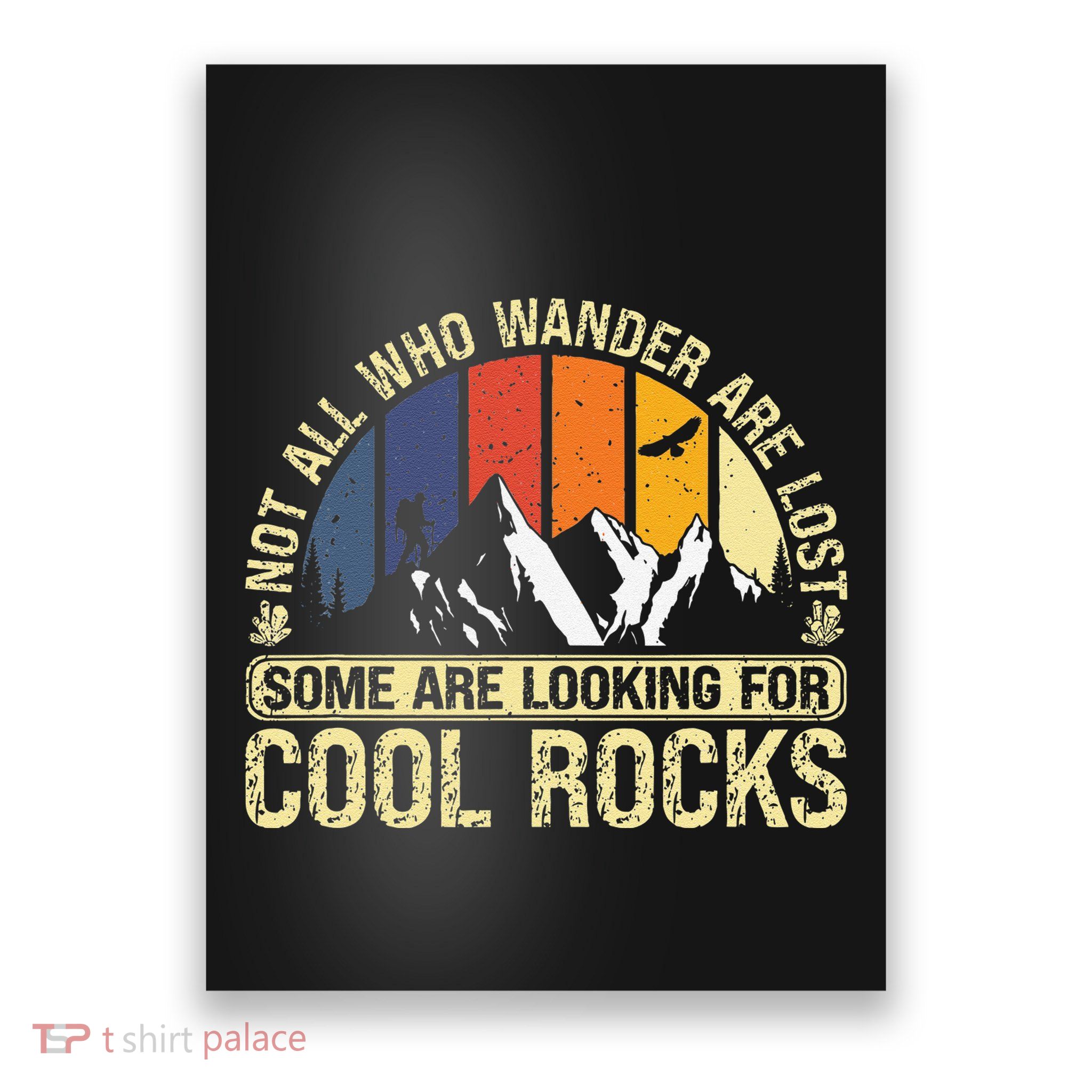 Rock Collector Hunting For Rockhound Geologist Geod Hunter Poster