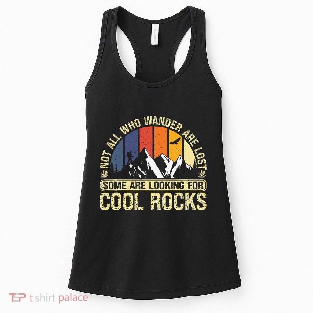Rock Collector Hunting For Rockhound Geologist Geod Hunter Womens Tank Top