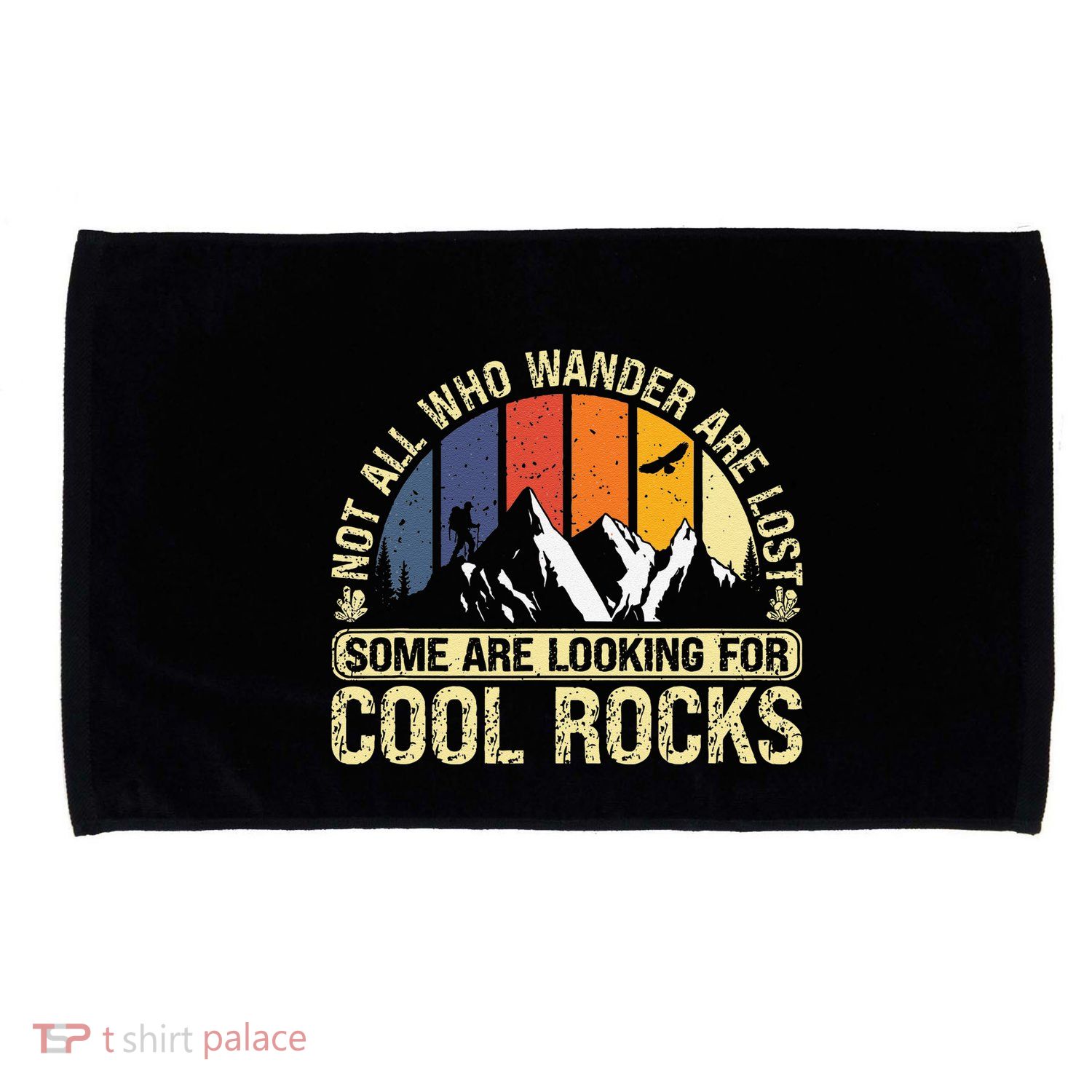Rock Collector Hunting For Rockhound Geologist Geod Hunter Microfiber Hand Towel
