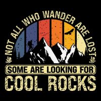 Rock Collector Hunting For Rockhound Geologist Geod Hunter Cropped Pullover Crew