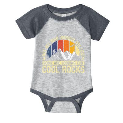 Rock Collector Hunting For Rockhound Geologist Geod Hunter Infant Baby Jersey Bodysuit