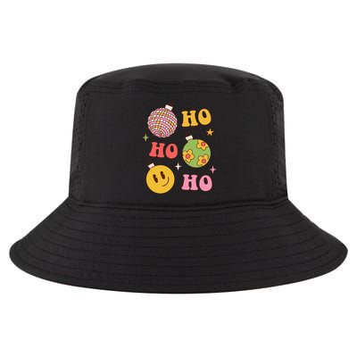 Retro Christmas Ho Ho Ho Festive Holiday Cool Comfort Performance Bucket Hat