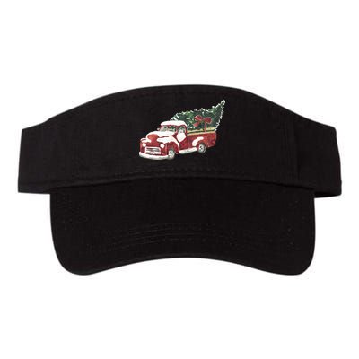 Retro Christmas Holiday Truck Visor