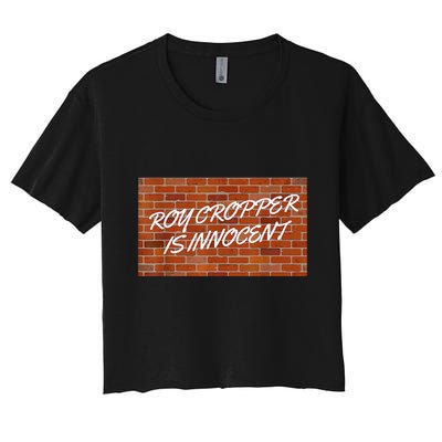 Roy Cropper Is Innocent Free Roy Crop Top