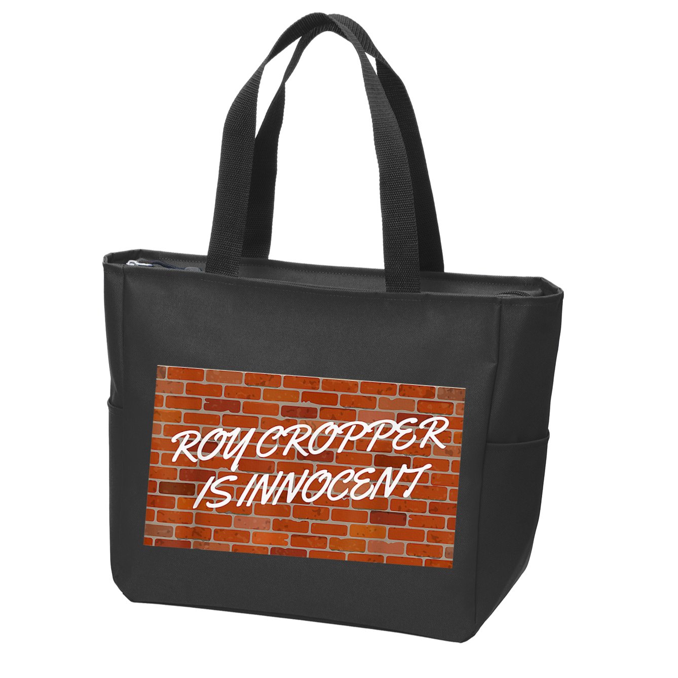 Roy Cropper Is Innocent Free Roy Zip Tote Bag