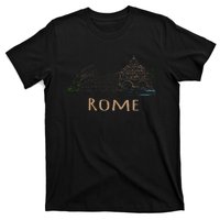 Rome Colosseum Italy Italia Roman Amphitheatre Ancient Rome T-Shirt