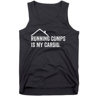 Running Comps Is My Cardio Funny Realtor Apparel Men Women Tank Top