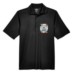 Retro Cowgirl I Got A Thing For The Wild Ones Men's Origin Performance Pique Polo