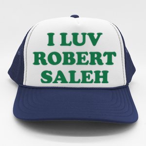 Ryan Clark I Luv Robert Saleh Trucker Hat