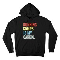 Running Comps Is My Cardio retro Realtor Apparel Hoodie