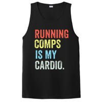 Running Comps Is My Cardio retro Realtor Apparel PosiCharge Competitor Tank